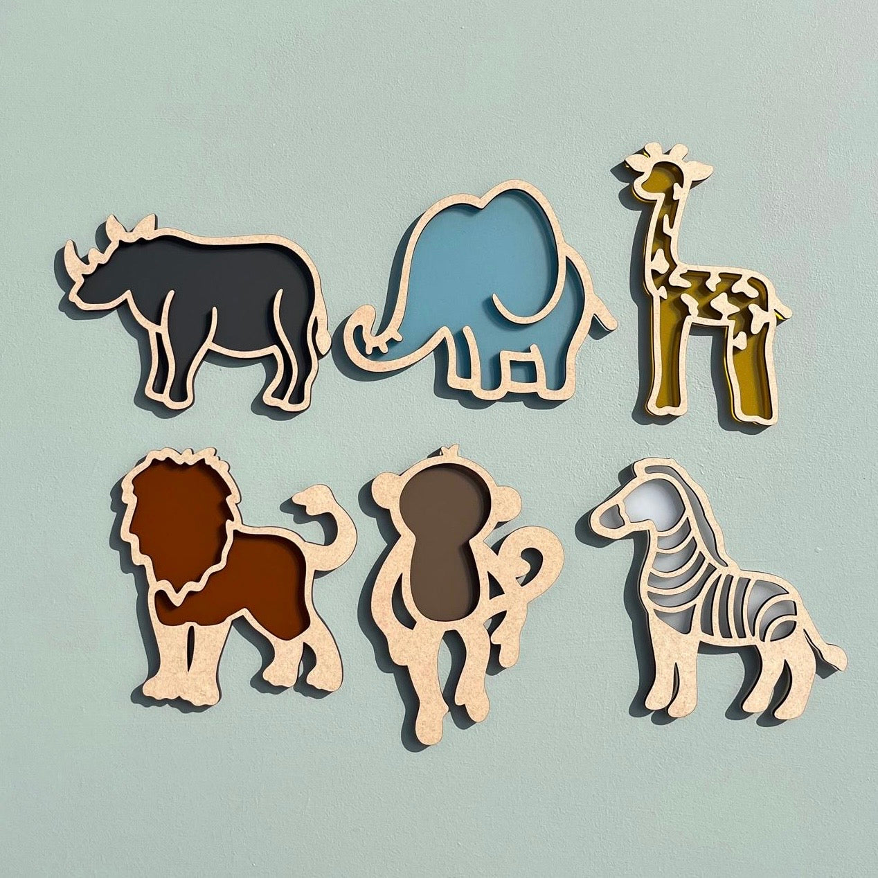 Frosted Animal Shapes