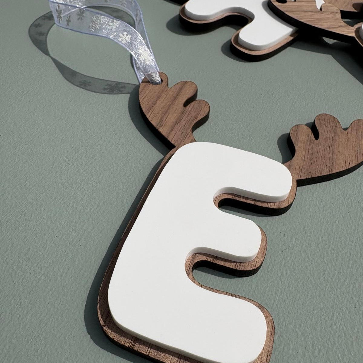 Alphabet Christmas Decorations