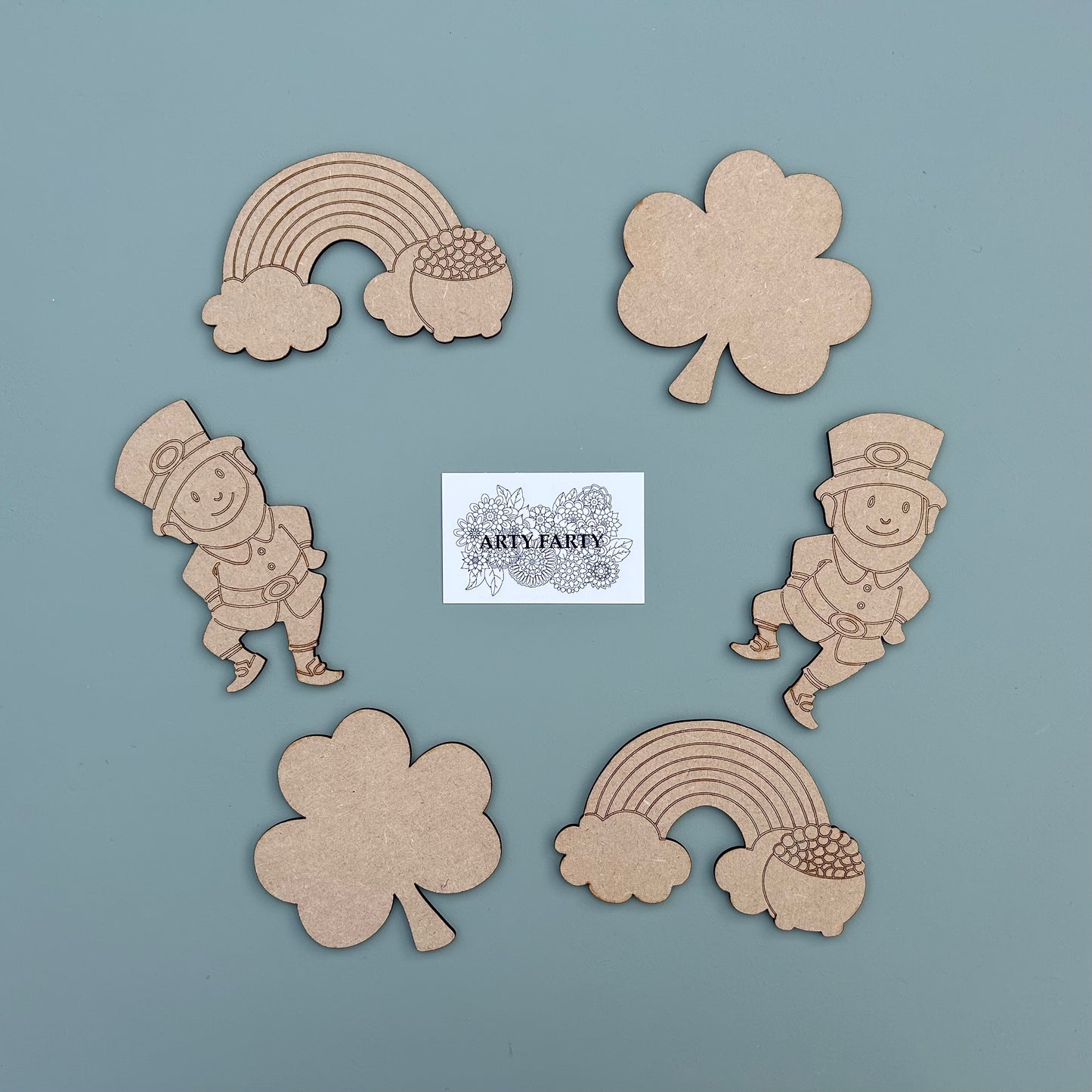 St Patrick's Day Blanks