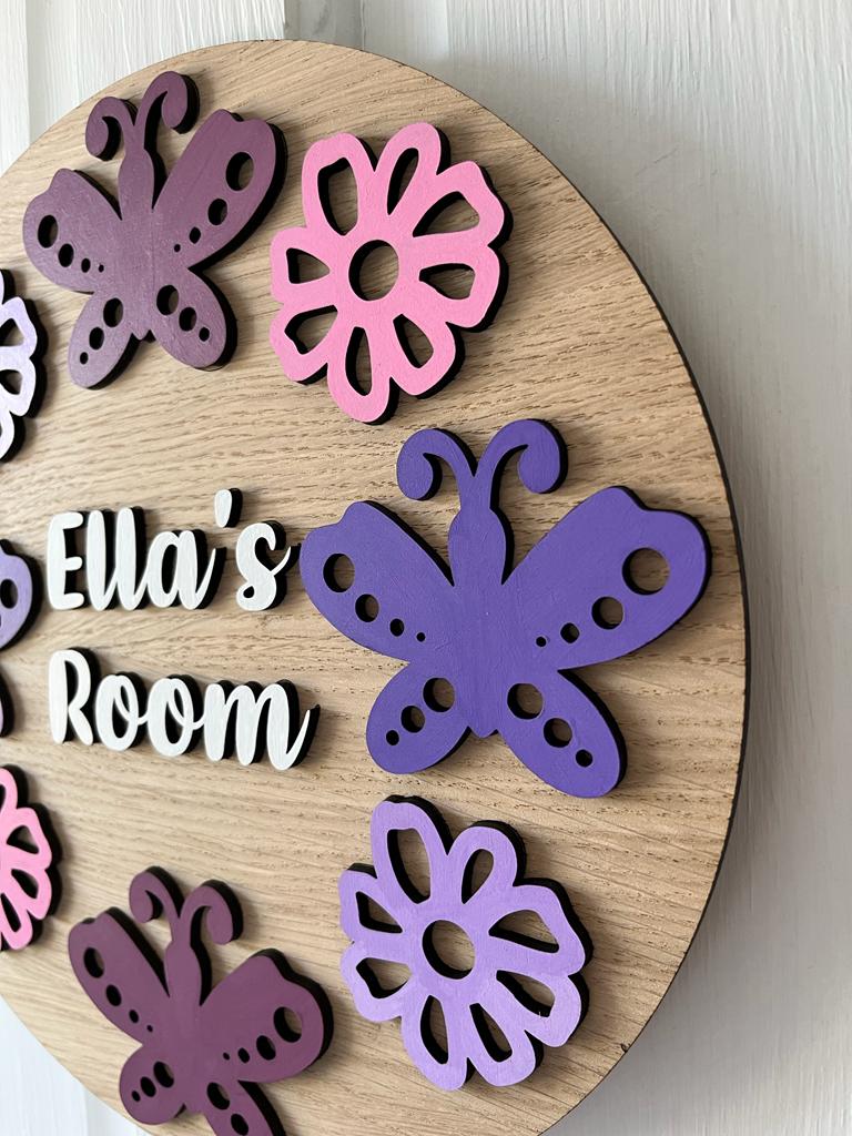 Children's Door Sign