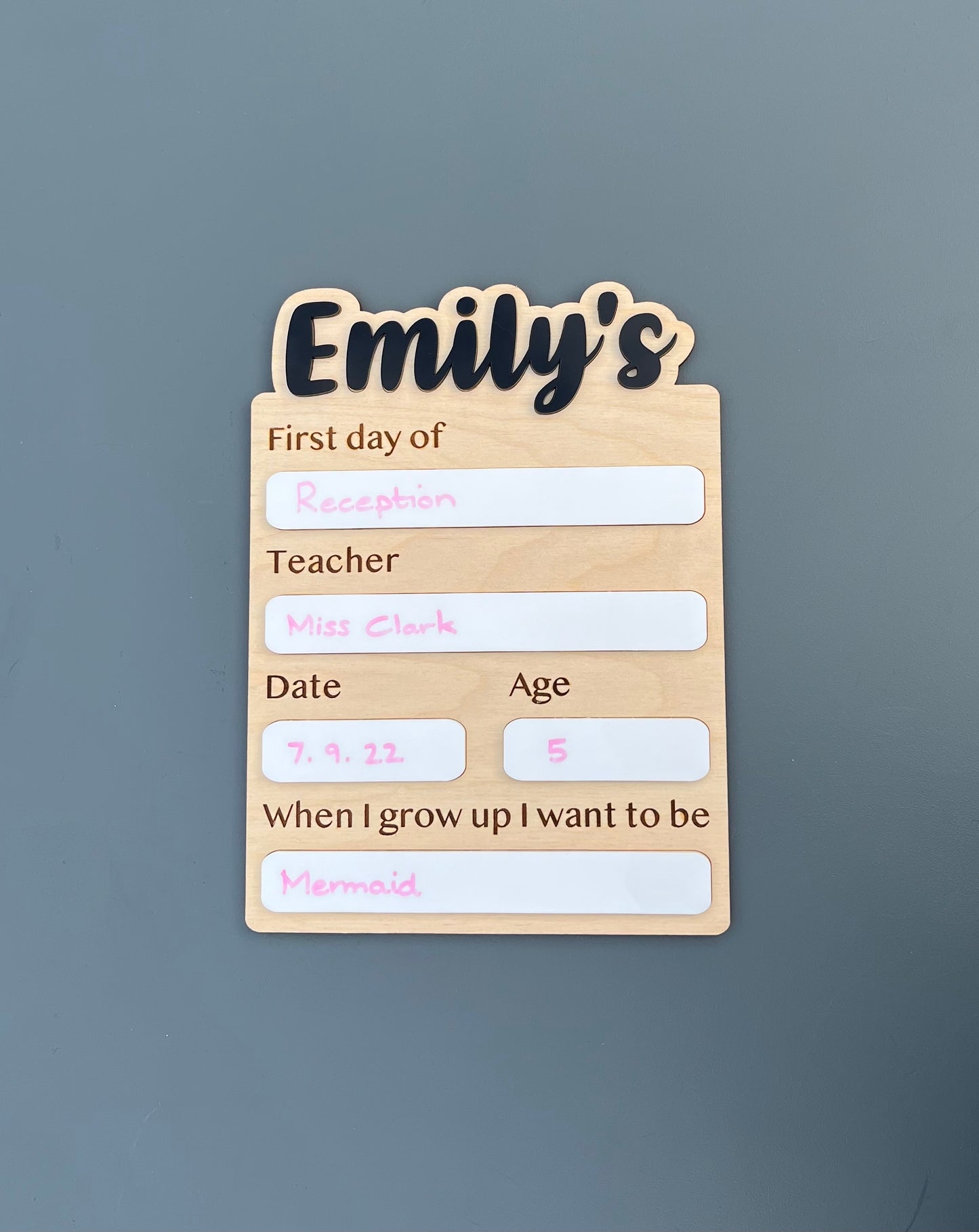 Back To School Board