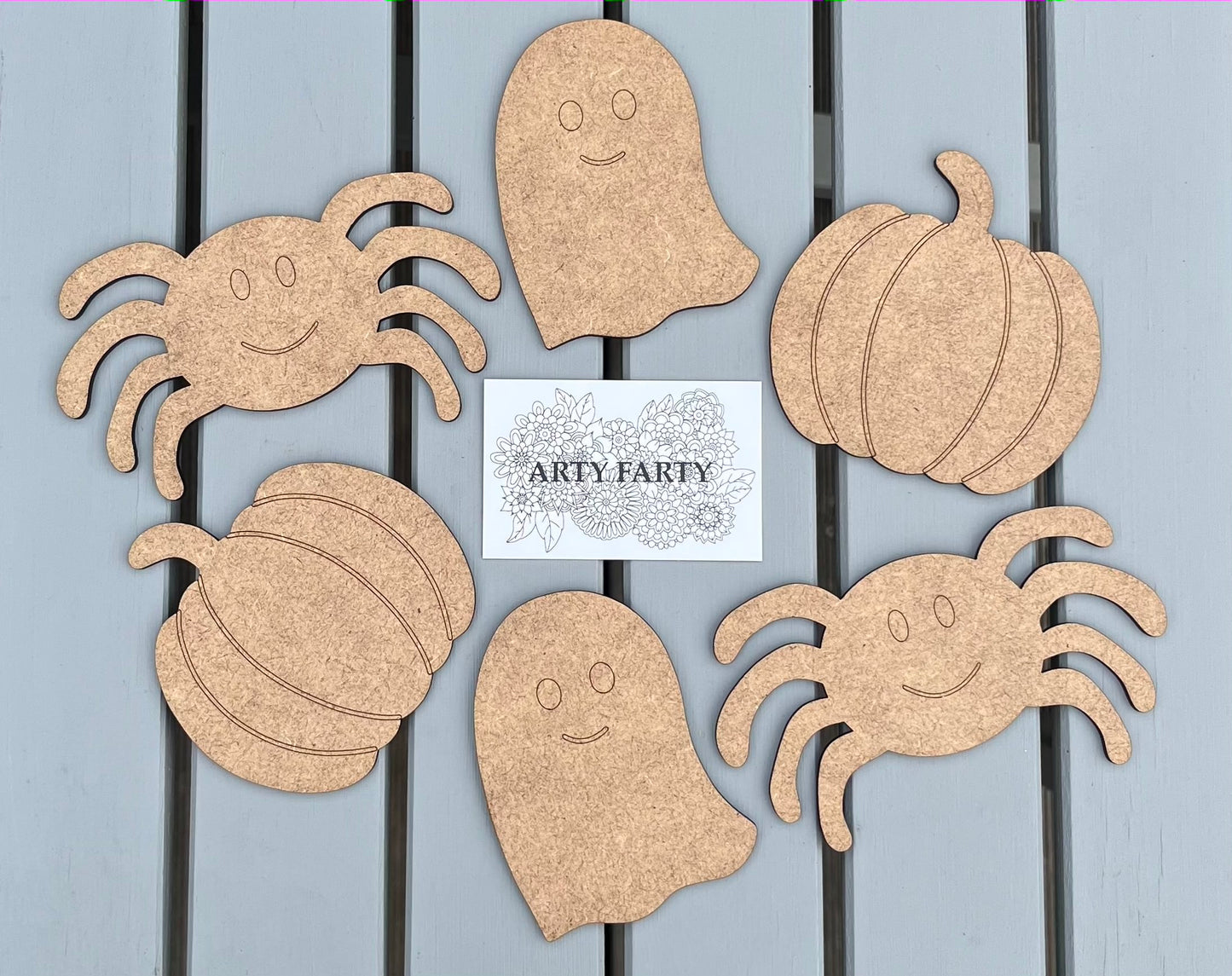 MDF Halloween Blanks