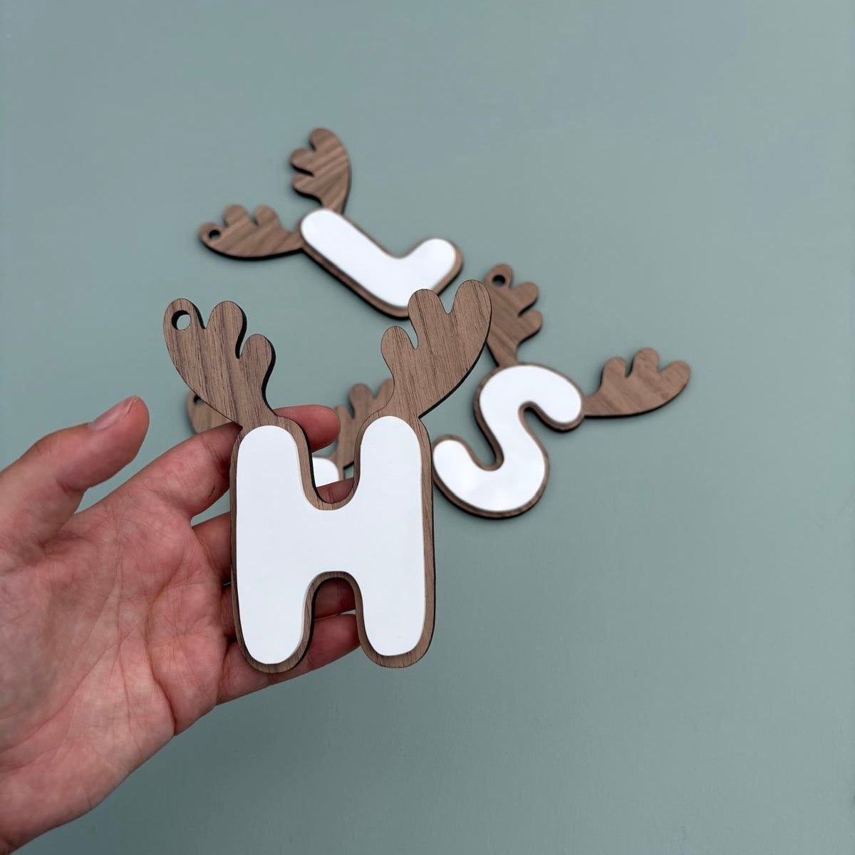 Alphabet Christmas Decorations