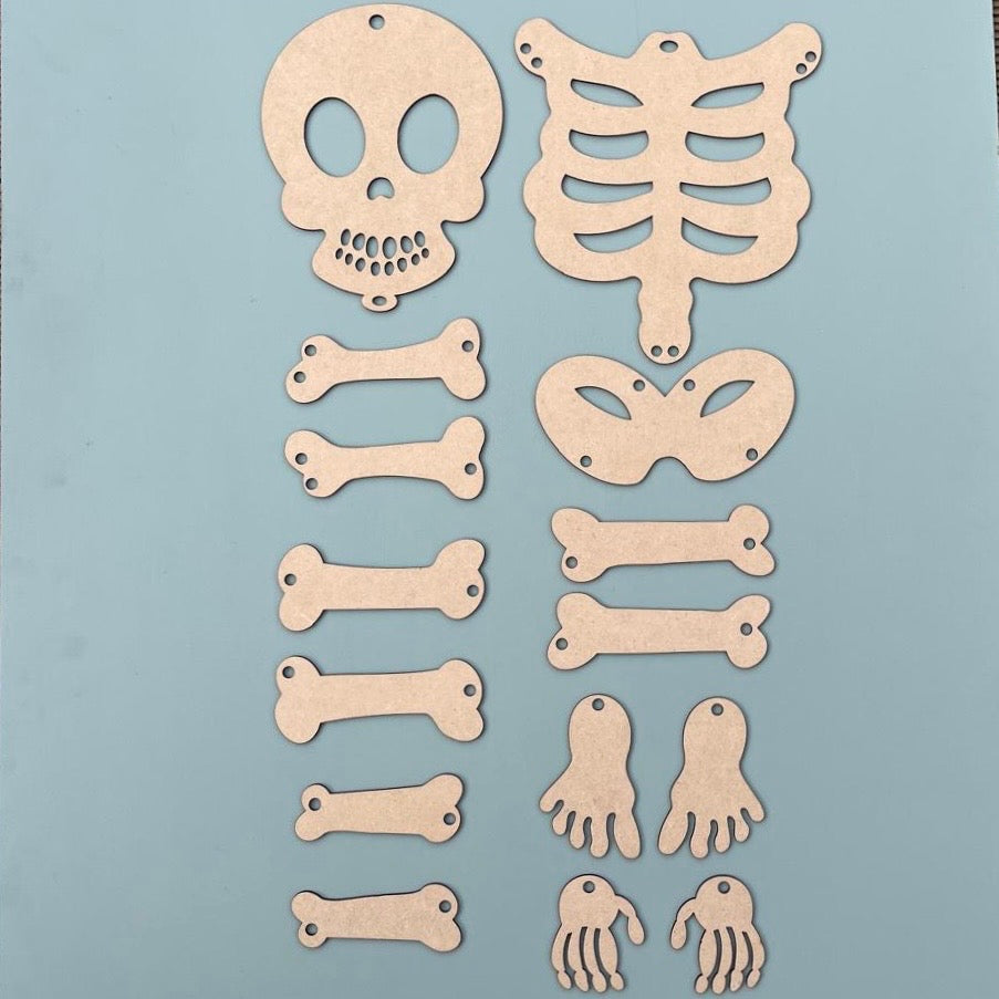 Skeleton Cut Out Set