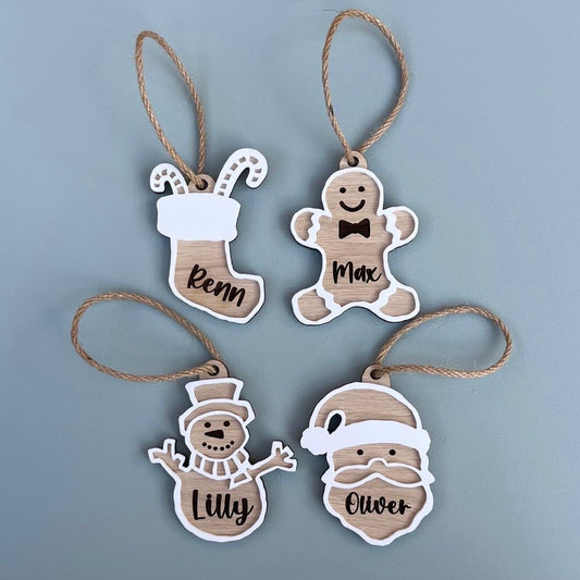Personalised Christmas Decoration