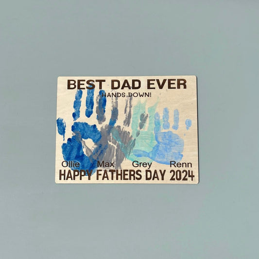Father's Day Handprint Art