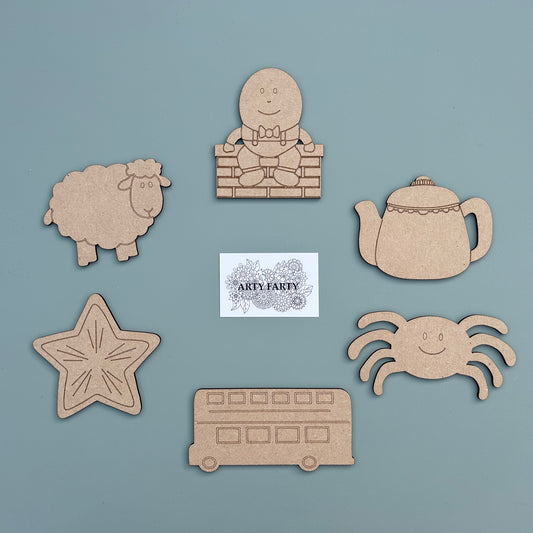 Nursery Rhyme Blanks