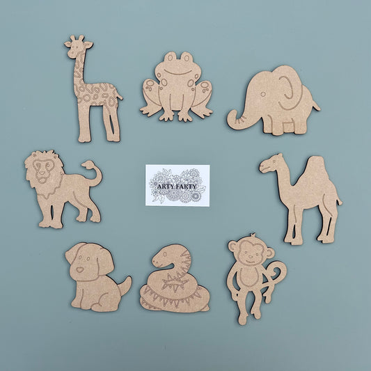 Dear Zoo Blanks