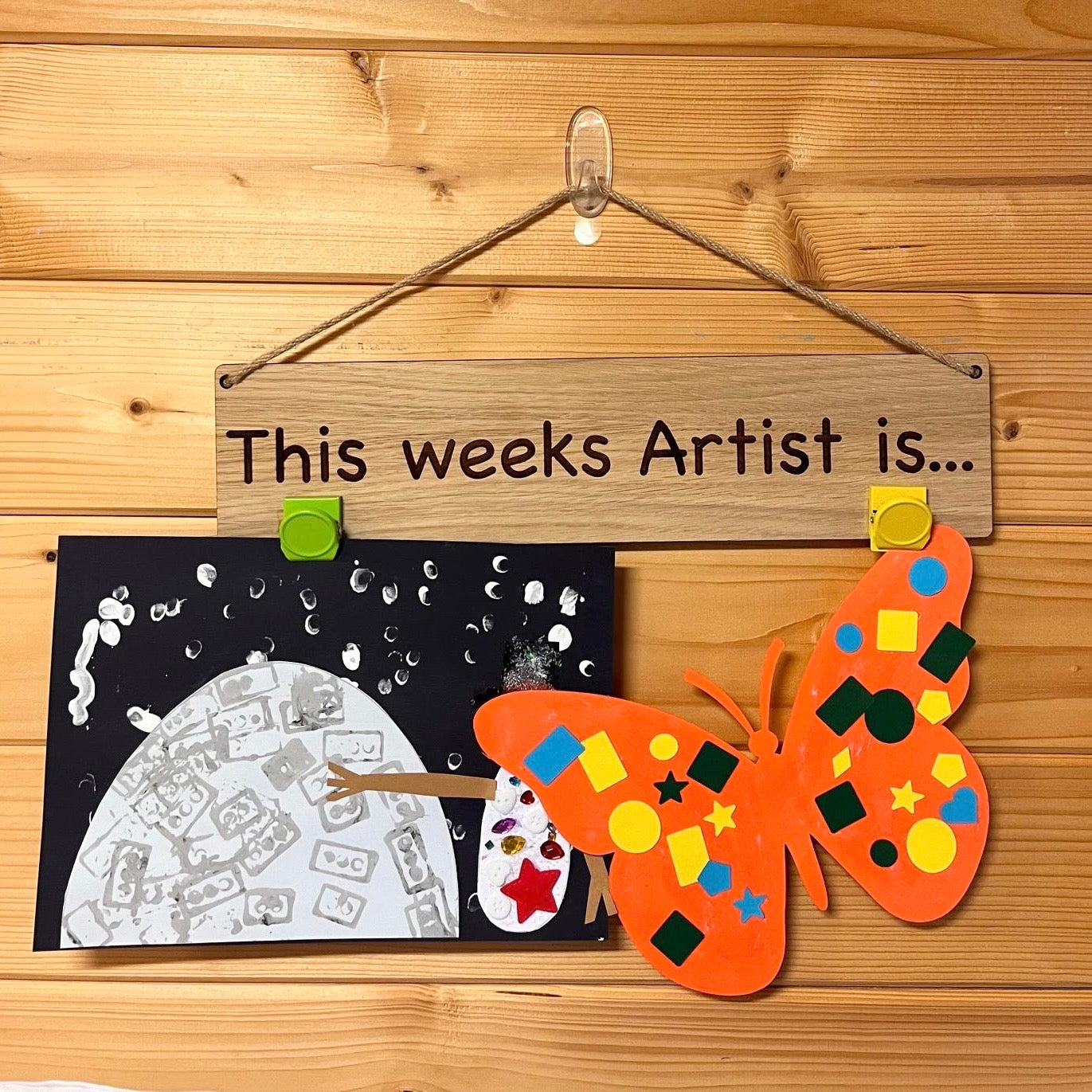 Artwork Display Sign