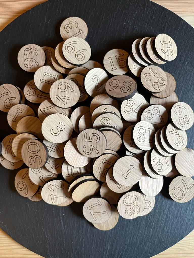 Number coins