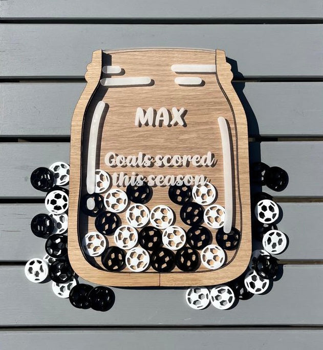 Football Counting Jar