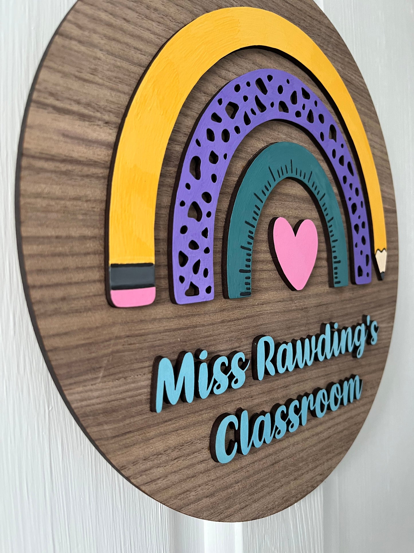 Classroom Door Sign