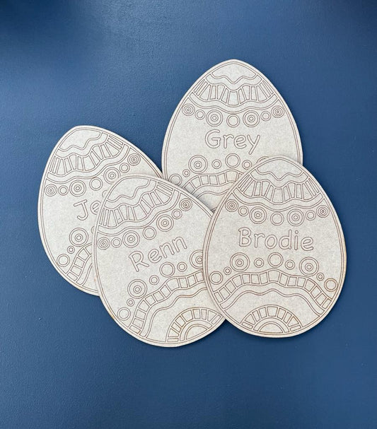 Personalised Easter Egg Blank