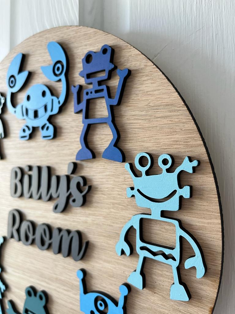 Children's Door Sign