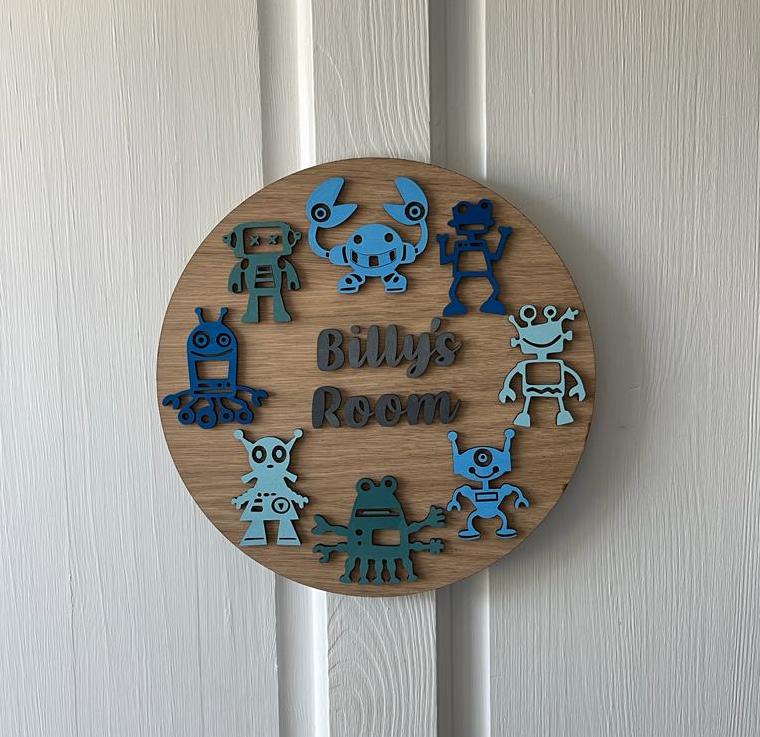 Children's Door Sign
