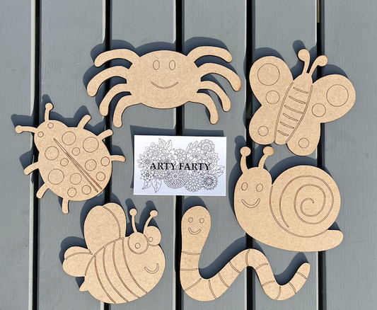 MDF Bug Blanks