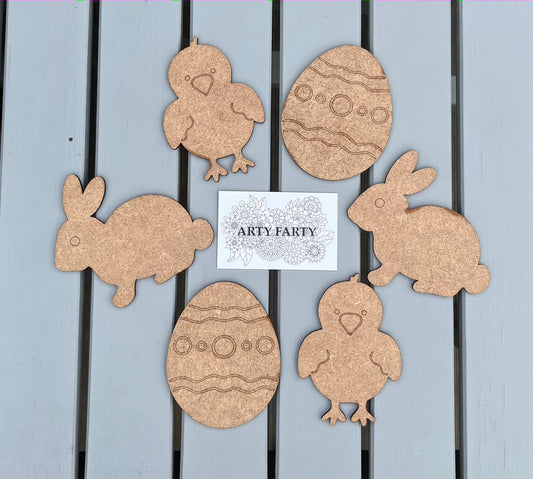 MDF Easter Blanks