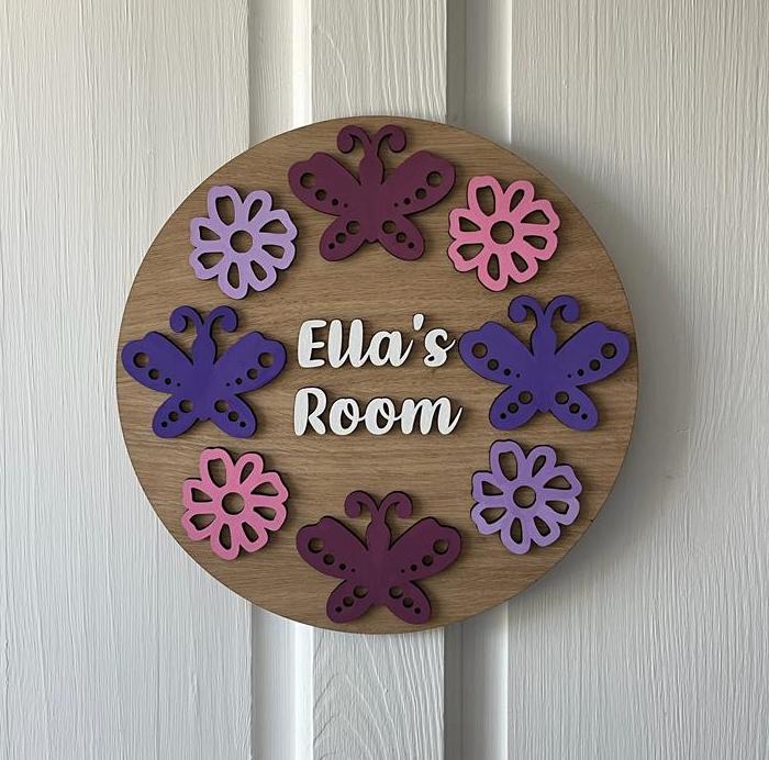 Children's Door Sign
