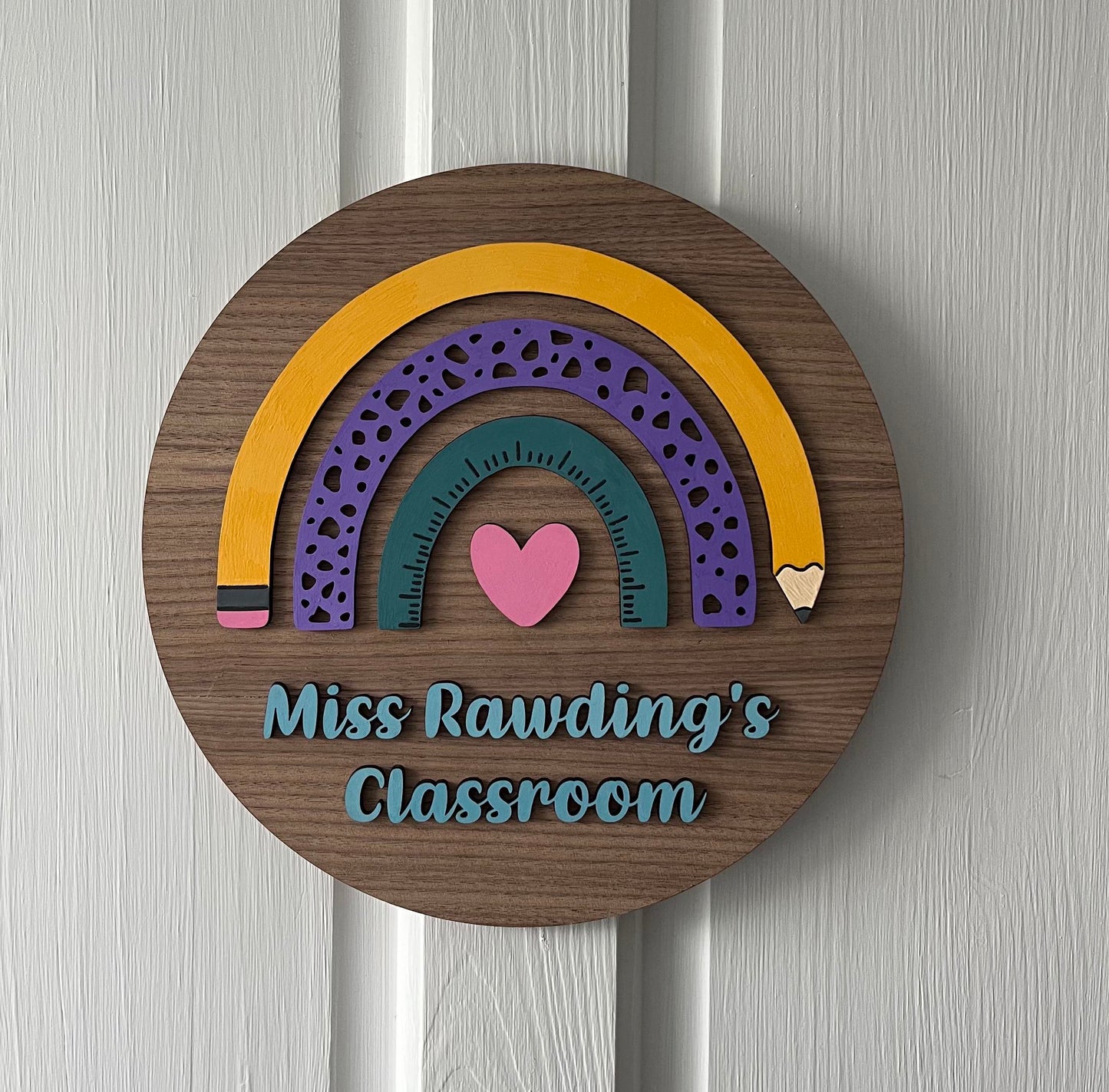 Classroom Door Sign